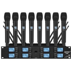 Walkie-talkie, Professionele UHF draadloze microfoon 8-kanaals handmicrofoon Lavalier-microfoon Stage Performance conferentiemicrofoon(Handheld microphone)