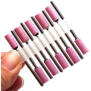 Mozulon 10-delige diamantfrees for nagelboor for elektrische manicuremachine, nagelriemreinigingsvijlen, apparatuur en accessoires(10PC-NO37)