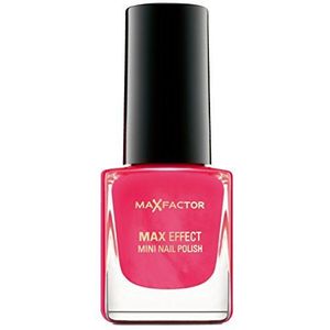 Max Factor Max Effect Mini Nail Polish 23 Hot Pink, per stuk verpakt (1 x 4,5 ml)