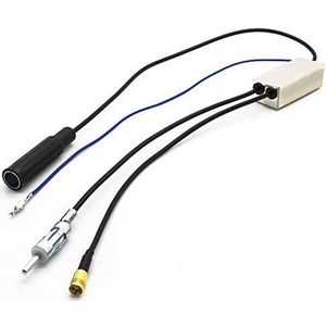 Auto DAB+ antenne splitter adapter SMB-kabel geschikt voor Pioneer Kenwood Sony JVC radio
