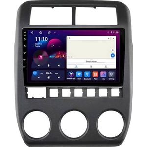 Android 14 GPS Navigation Stereo voor LADA NIVA 2022 9 Inch 2 Din Car Stereo Radio met CarPlay AHD Omgekeerd beeld Bedieningselementen op het stuur Bluetooth Car Stereo(S6 8G+128G)