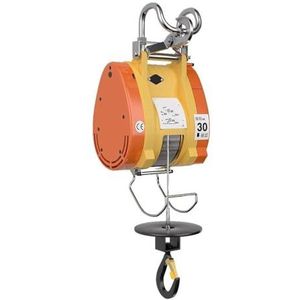 Elektrische takel 300 kg 360 kg Takel Draagbare Opgeschort Kleine Takel Ultra Hoge Efficiëntie Kabel Lier Mini Elektrische Takel Kraan elektrische motorlier(300kg remote)