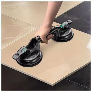 zuigheffer, Glazen zuignap Krachtige, robuuste porseleinen tegelvloerzuiginstallatie Installatie vast(Two Claws)