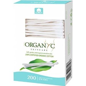 Organyc Beauty Organic Cotton Swabs - 200 Swabs by Organyc