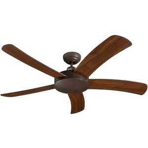 Plafondventilator CasaFan 9513273 FALCETTO 132 BA Walnoot/Antiekbruin