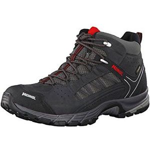 Meindl Heren schoenen Journey MID GTX 52740 antraciet/rood 47 (UK 12), Antraciet rood., 47 EU Breed