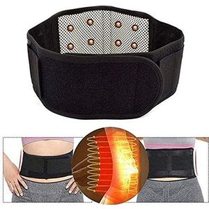 Tailleband, Lumbale brace Toermalijn Magnetische zelfopwarmende riem for de rug Tailleproduct Therapiesteunbrace massage Heren Dames