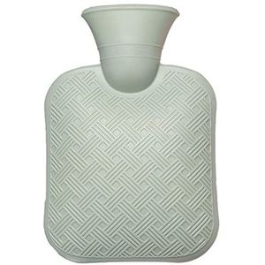 DieffematicRSD Warmwaterkruik Warmwaterkruik Brede opening Comfortabele multifunctionele klassieke warmwaterzak Handvoetenwarmer voor nek-schouderpijnverlichting (Color : Green)