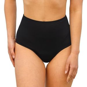 MYLILY Bikinibroekje voor dames Zwart | menstruatie zwemkleding tieners | Bikinibroekje met hoge taille | Ongesteldheidszwemkleding | period bikini (XXS)