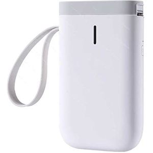 WMMNHY Portable Thermal Label Printer Fast Printing Mall Home Office Gebruik met waterdichte etiketpapier