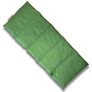 Franzis Nähstube 50x20cm Kersenpitkussen groen in 100% katoen I Microwavable kersenpitkussen 50x20 I Warmtekussen, kersenpitkussen, nekwarmtekussen