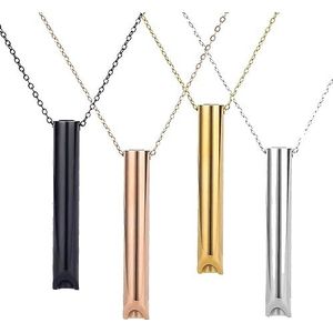 Breathlace ketting stoppen met roken, kalme harmonie anti-roken ketting, cleanpuff stoppen met roken, de breathlace angst reliever (4 stuks)