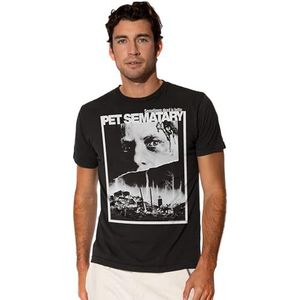 Pet Sematary Poster Art Adults Men's Short Sleeve T-Shirt overhemden(Small)
