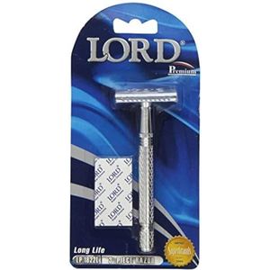 Lord Premium Double Edge Safety Razor, per stuk verpakt (1 x 1 stuks)