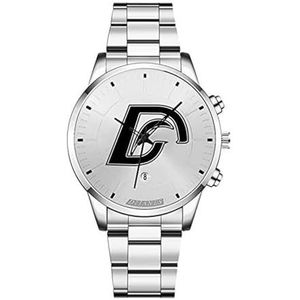 Quartz Horloges Aluminium Horloges Creatief Heren Kalender Polshorloge Sporthorloge Casual Zakelijk Klok Polshorloge