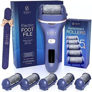 Essy - Elektrische Eeltverwijderaar - Voetvijl - Oplaadbaar - 3 Soorten Rollen