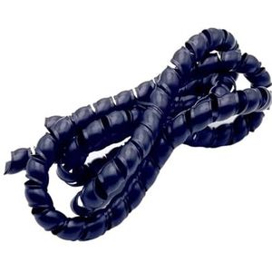 Kabelmanagementhuls, Spiraalvormige kabel- en draadorganizerhoes, veelkleurig, meerdere maten(Black,ID 40mm 1 Meter)