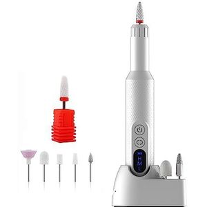 Nagelvijl elektrisch, NIEUWE 18000 RPM Draadloze Nail Boor Machine Elektrische Nagel Schuurmachine Draadloze Oplaadbare Manicure Machine Frees Nail Machine