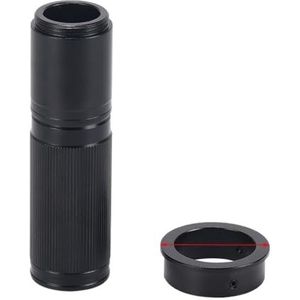 Zoomlens, varifocale lens, Industrie Video Microscoop Camera C Mount Lens 150 Veelvouden Verstelbare Vergroting Zoom 150X C-MOUNT for VGA Camera voor industriële videoIndustriële video(150X Lens-35mm)