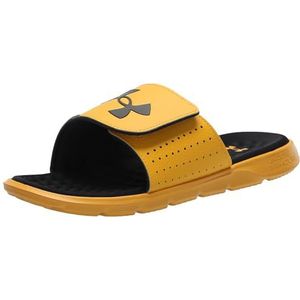 Under Armour Ignite Pro Slide sandalen voor heren, 700 goudgeel, goudgeel, zwart, 44 EU