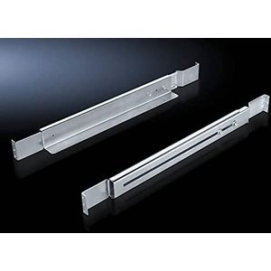 Rittal - Glijrails - Grijs - Variabele Diepte - 1 U voor TS IT - Accessoires voor Serverkasten