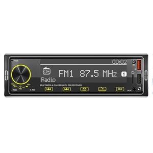 1 Din MP3-autospeler DAB digitale radio met veel bas, locatie- en autozoekfunctie, 2.5D-scherm, volledig aanraakgevoelige knoppen for de auto