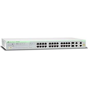 Allied Telesis AT-FS750/28PS-50 Managed Fast Ethernet (10/100) Power over Ethernet (PoE) 1U Grijs