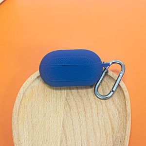 Voor Beats Solo Buds Hoofdtelefoon Case Siliconen Case Valbestendig en Stofdicht Hoofdtelefoon Case (Blauw)