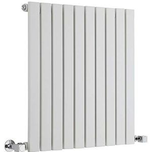 Hudson Reed Sloane - Design Radiator 635mm x 590mm in Wit