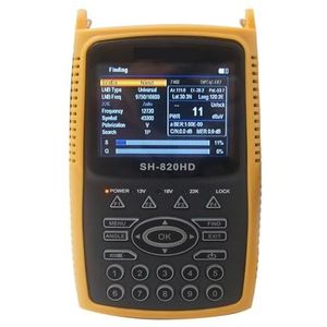 DVB-S2 DVB-T/T2 CCTV Combo Digitale Satellietmeterzoeker H.265 AHD Gebruiksvriendelijk(Only S2 no T2 CCTV)