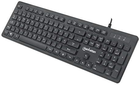 Manhattan 179485 toetsenbord USB Zwart