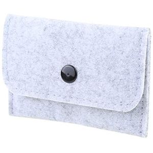 2 stuks 3 × 4 inch grijsachtige anticonceptiepillen voor vrouwen privacy bescherming anticonceptie ondersteuning medicijnen zakje portemonnee