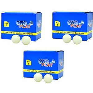 Otoflat Oordopjes van natuurlijke bijenwas, 36 stuks, premium gehoorbescherming voor een aangename slaap, gecertificeerd SNR29dB ruisreductie, ear plug sleep