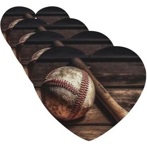 4 stuks auto luchtverfrissers opknoping luchtverfrisser geur geurkaarten hartvorm auto aromatherapie tabletten honkbal op houten auto verfrisser voor auto interieur spiegel hanger geschenken