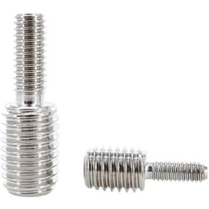 4 stuks schroef roestvrij staal metrische draad dubbele eind converter reductiebout(M5X6-M6X6)