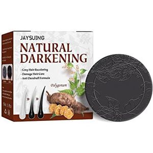 Haarzeep Shampoo,Haarzeep HaarverduisterenShampoo Bar | Hair Soap Solid Shampoo Bar, bevordert een gezonhaargroei en natuurlijke haarkleur Youding