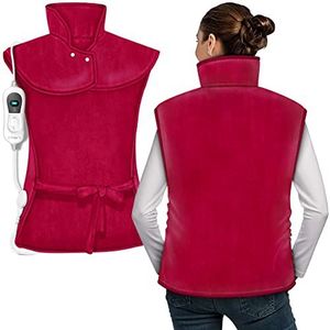 Sinnlein - Verwarmingskussen - Wijnrood - 60 x 85 cm - Elektrisch met 3 Temperatuurstanden