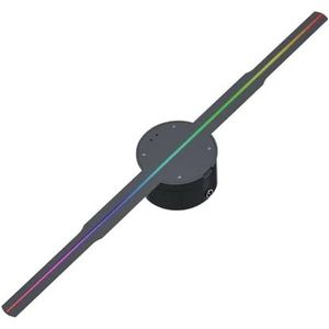 Blote Oog 3d Holografische Projector LED-ventilatorscherm Wandgemonteerde Reclamemachine Display Hologram Projector Video