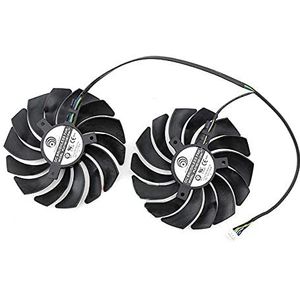 LMNCBVYA High-Performance 95mm Graphics Card Cooling Fan PLD10010S12HH for MSI RX580 RX570 RX480 RX470 Gaming