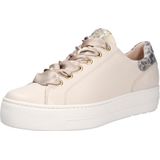 Paul Green Sneakers laag  donkerbeige / zwart