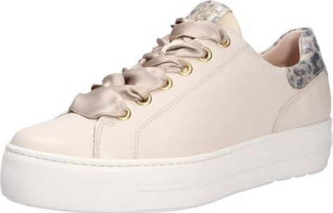 Paul Green Sneakers laag  donkerbeige / zwart