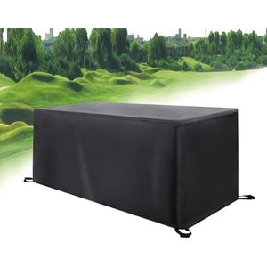 XDPBLM Tuinmeubelhoezen - 250 x 110 x 85 cm (L x B x H) waterdichte hoes voor terrasmeubels, uv-bescherming, bescherming tegen regen, sneeuw, stof en wind, voor terrasmeubelsets, bank, tafel en