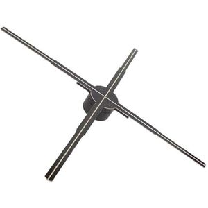 Hologramwaaier, 3D Hologram Fan HD 722 LED Ondersteuning PC WiFi Holografisch Reclame Display Met Afstandsbediening,for Businesses, Parties, Etc