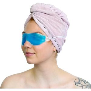 TRIXES Oogmasker van gel, verkoelend, verwarmend, verlicht spanningen