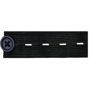 stuks broekverlengriem unisex tailleband strakke broeken jeans rokken zwangerschapsknoophaken kleding doe-het-zelf naaibenodigdheden-zwart-2 stuks