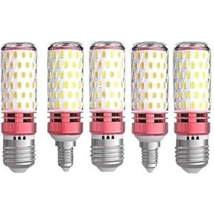 6 stks/partij LED maïs lampen E14/E27 LED Lamp Warm/Koud Wit Licht 3 W/6 W/9 W AC 85-265 V LED Kaars Lamp Home Decor Kroonluchter(Warm White,E14 9W)