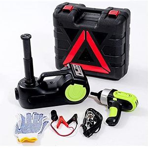 Vloerkrik, Elektrische jack auto met hydraulische 5T digitale display band verander opblaasbare jack auto jack set,Krik hem op