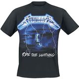 Metallica Ride The Lightning T-shirt zwart M 100% katoen Band merch, Bands