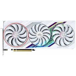 98MM CF1010H12S DC12V 0.35A Grafische kaartventilator voor ASRock voor Radeon RX 7900 XT voor Phantom voor Gaming Wit 20GB OC-ventilator(Left fan)