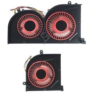 GPU-koeling CPU-ventilator voor MSi GS63 GS63VR GS73VR MS-16K3-17B1-17B2 BS5005HS-U2F1 -U2L1
